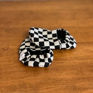 Checkered Baby Slippers